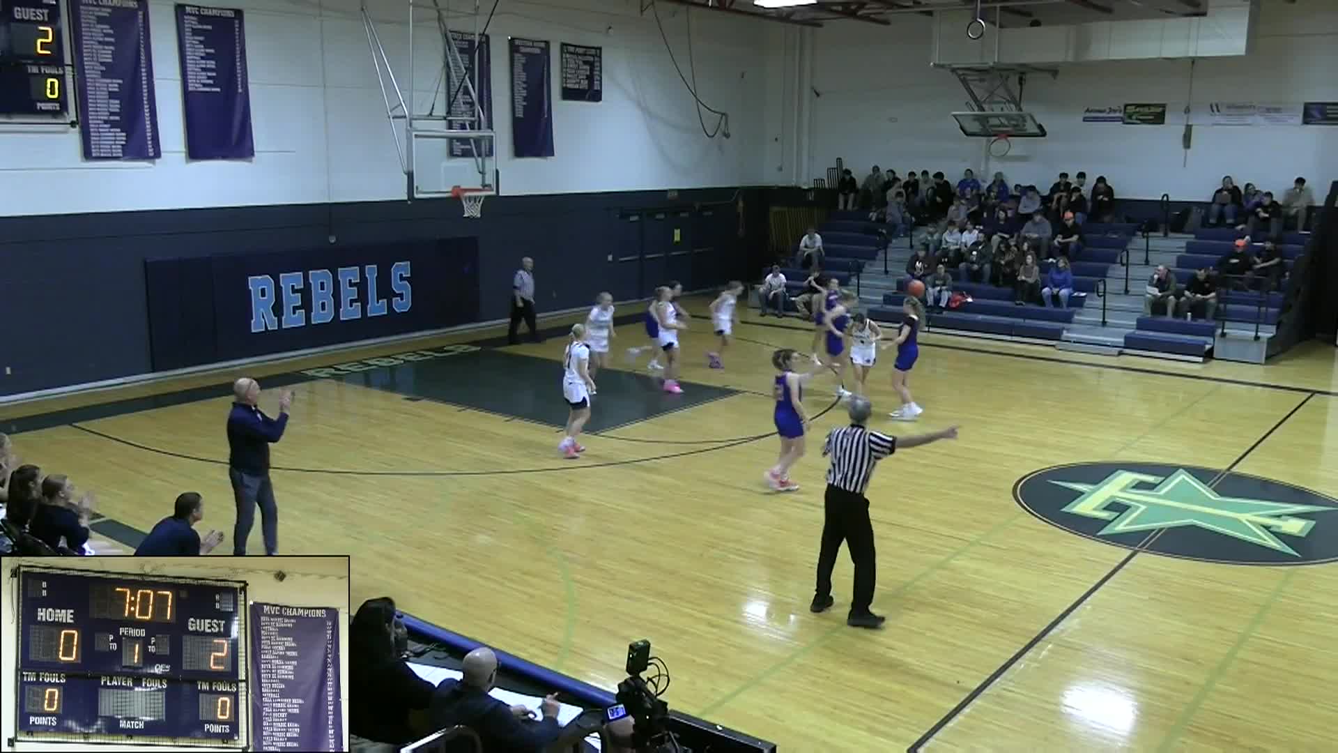 Telstar High School Girls Basketball vs MT ABRAM