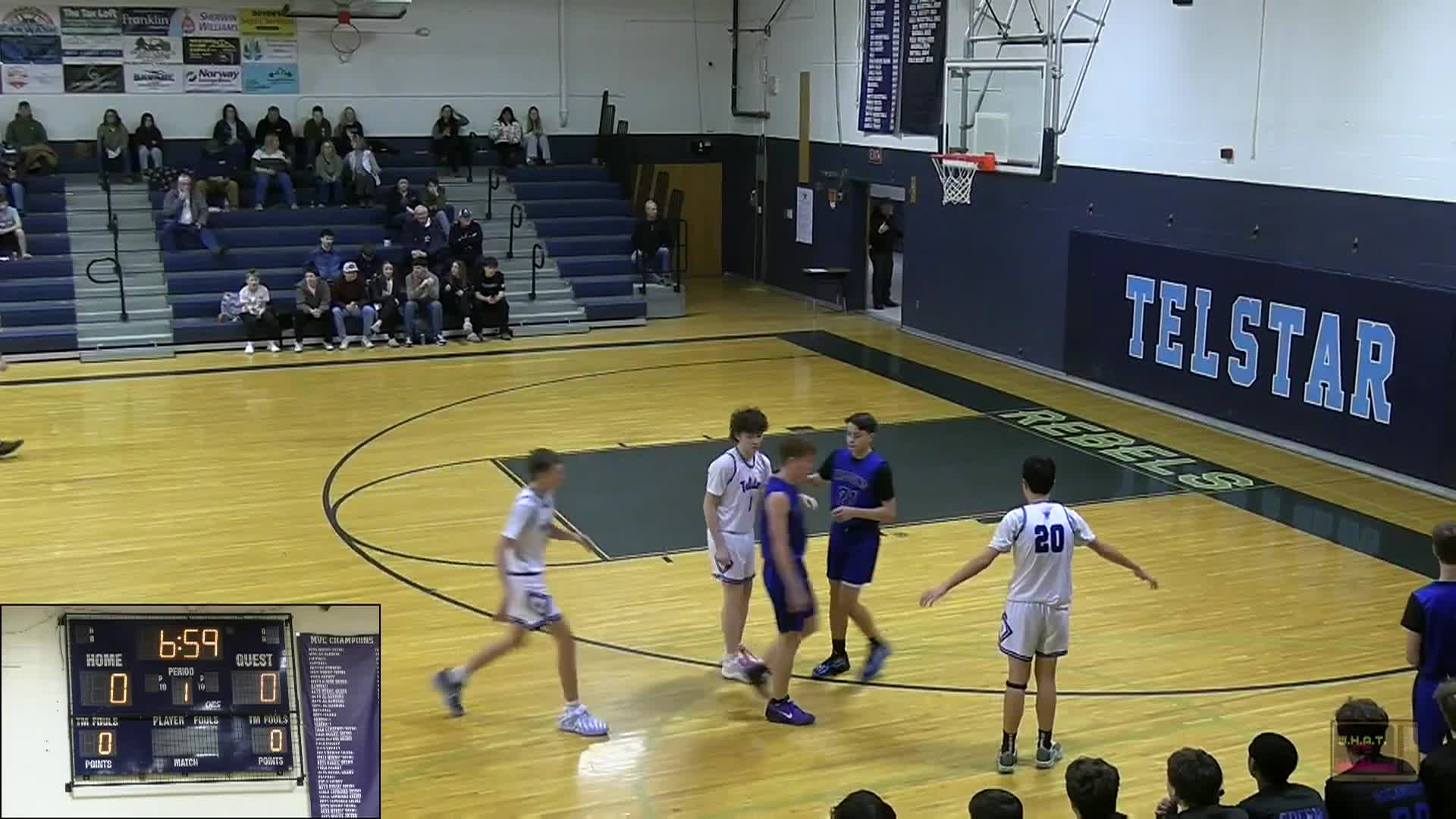 Telstar High School JV Boys  Basketball vs Mt. Valley 01 09 2026