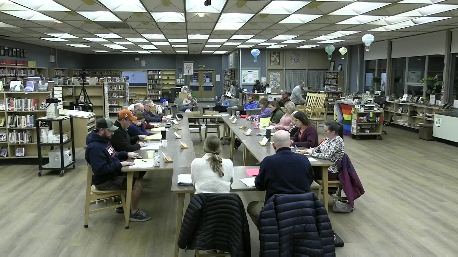 SAD44 School Board Meeting 01 12 2026