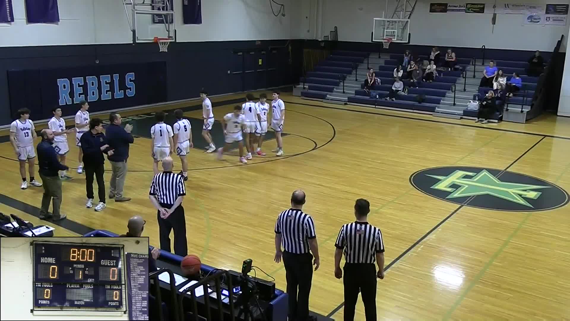 Telstar High School Boys Basketball vs Vinalhaven 01 17 2026