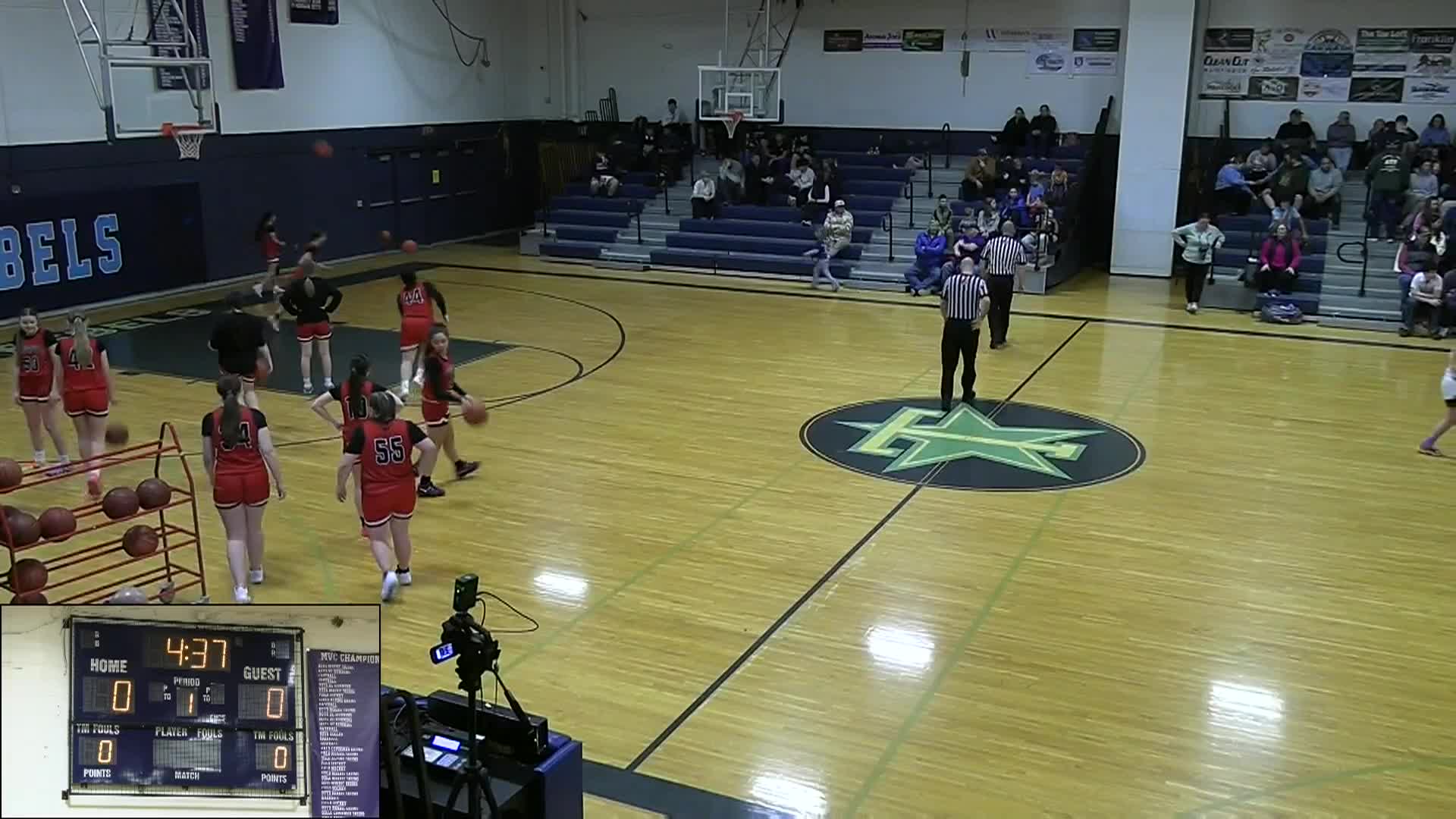 Telstar High School Girls Basketball vs Wiscasset 01 22 2026