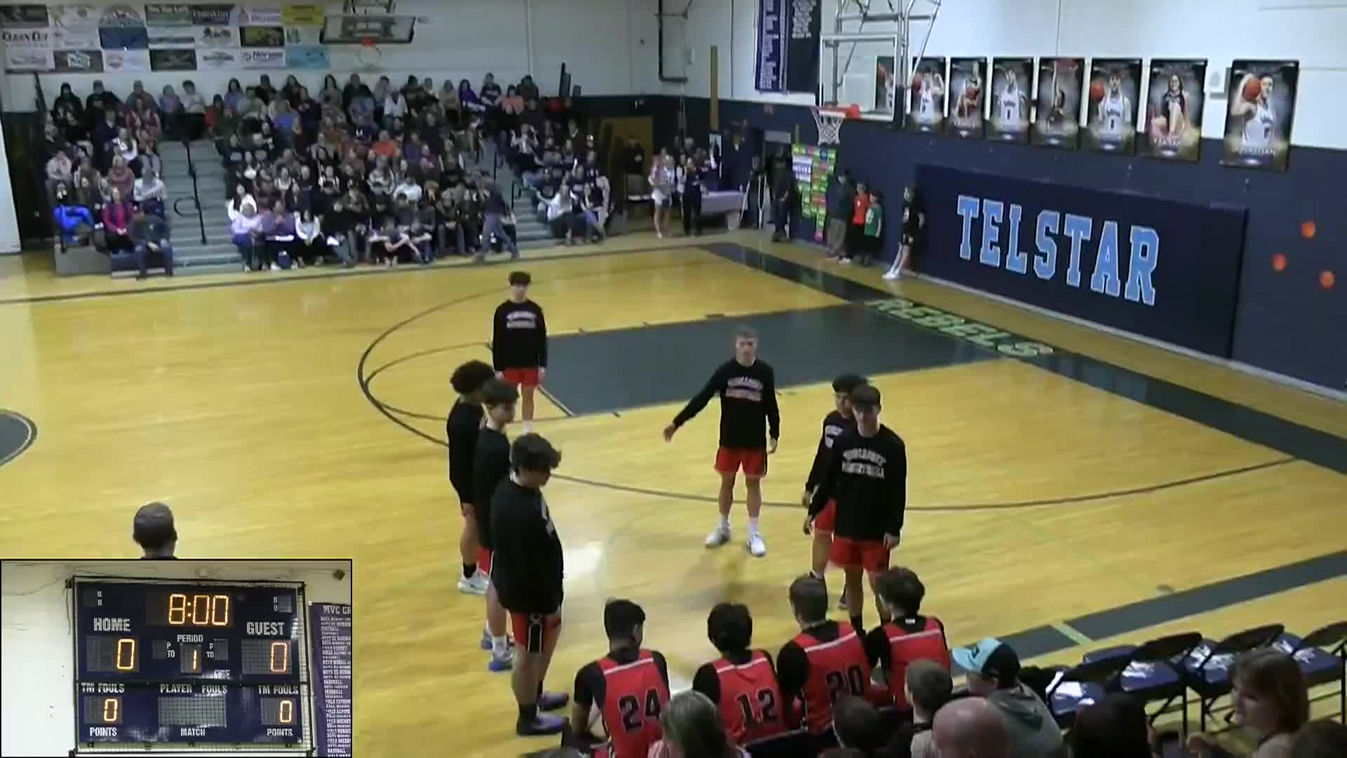 Telstar High School Varsity Boys Basketball vs Wiscasset 01 22 2026