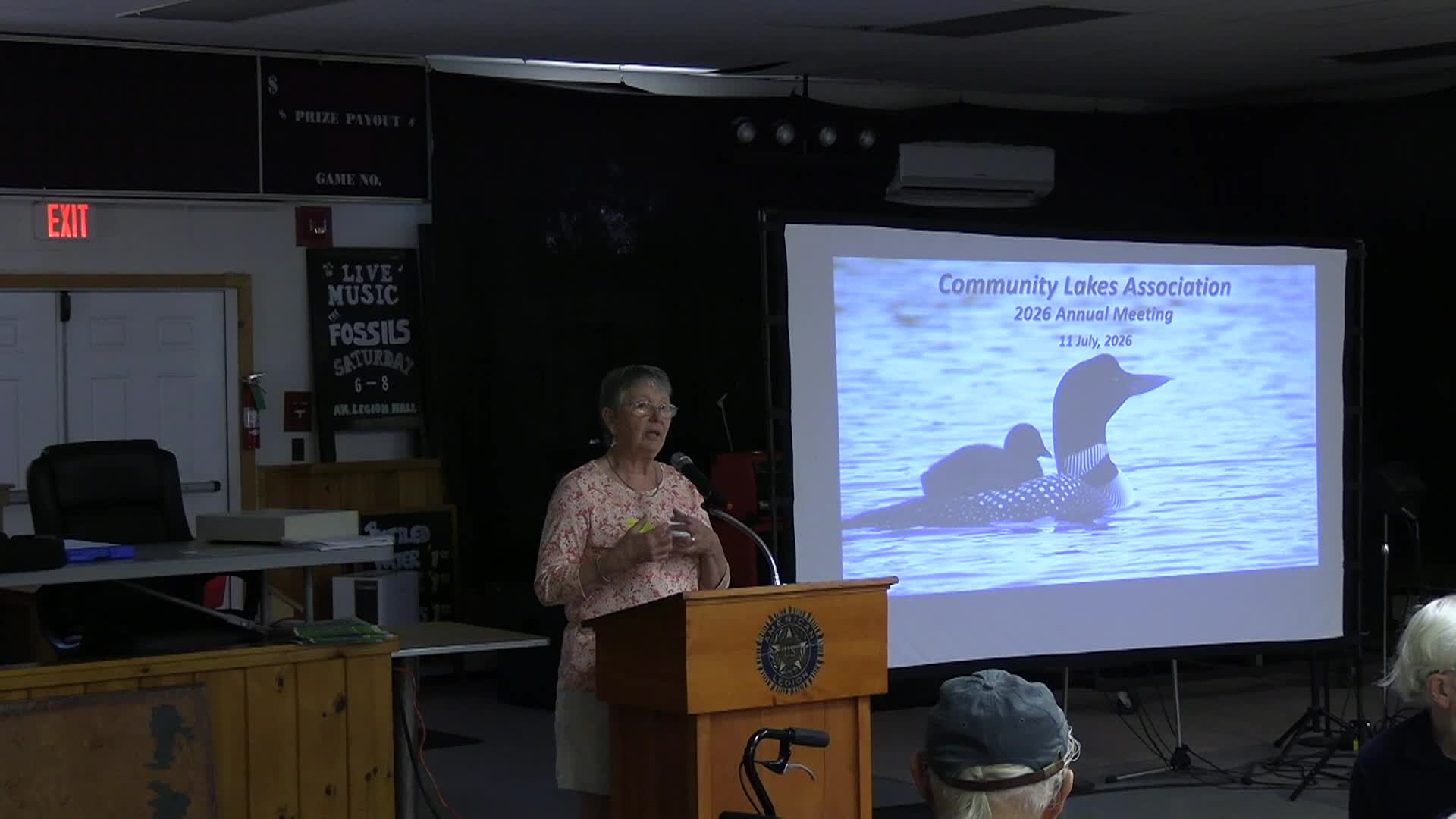 Community Lakes Association Annual Meeting 2026